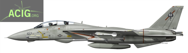 USN F-14A Tomcat AJ107
