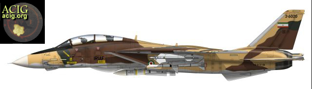 IRIAF F-14A Tomcat 3-6020